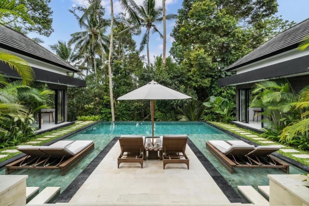 Luxury Escape 6 Bedroom Tropical Private Villa Cyn Ubud  Bagian luar foto